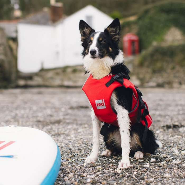 2024 Red Paddle Co Hund Auftriebshilfe - Rot